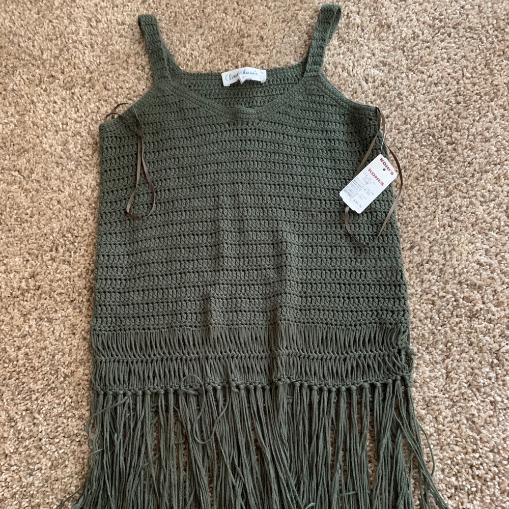 Kohl’s Fringe Top